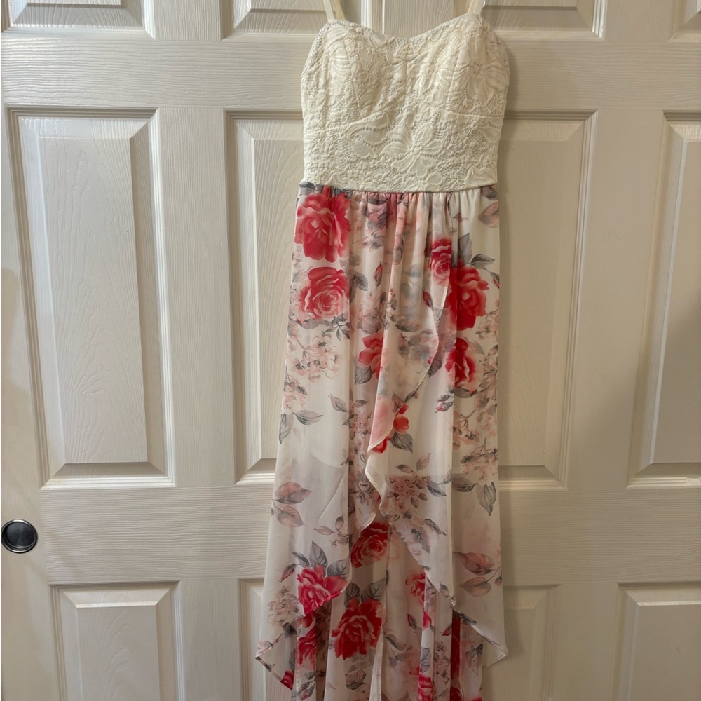 Lily Rose Cream Lace Dress